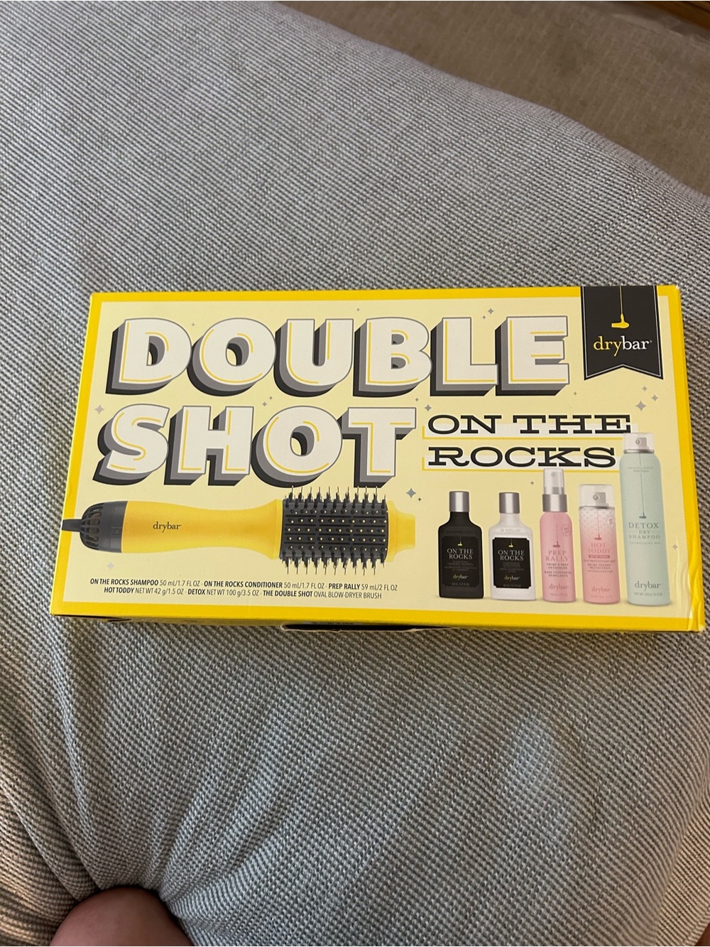 NWT Drybar Double Shot On The Rocks Styling Set